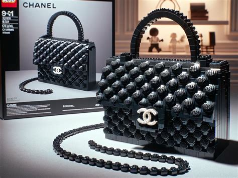 chanel lego fake vs real|chanel lego bag.